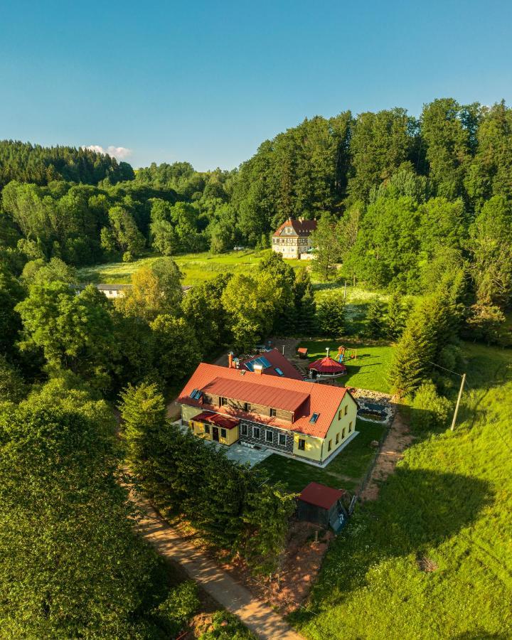 Chalupa Krenov 62 Bernsdorf Exterior foto
